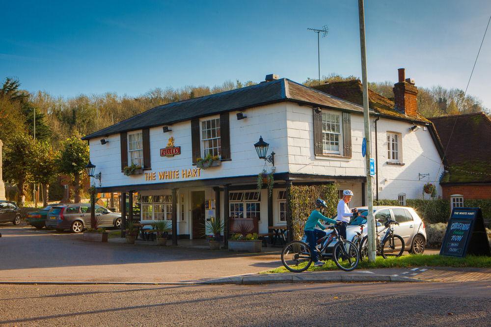 The White Hart Otel Stockbridge  Dış mekan fotoğraf