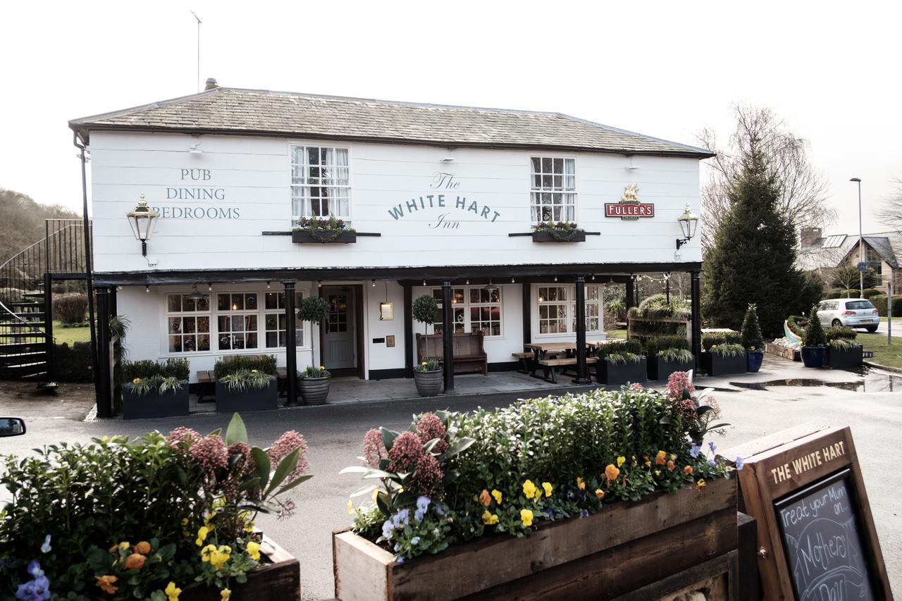 The White Hart Otel Stockbridge  Dış mekan fotoğraf