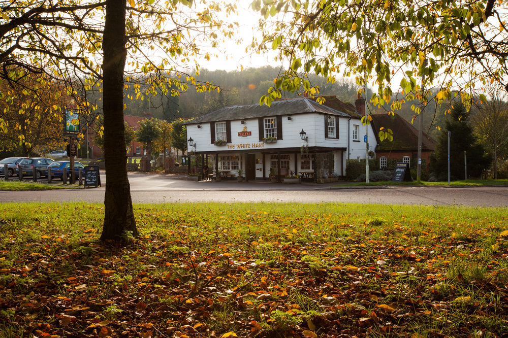 The White Hart Otel Stockbridge  Dış mekan fotoğraf