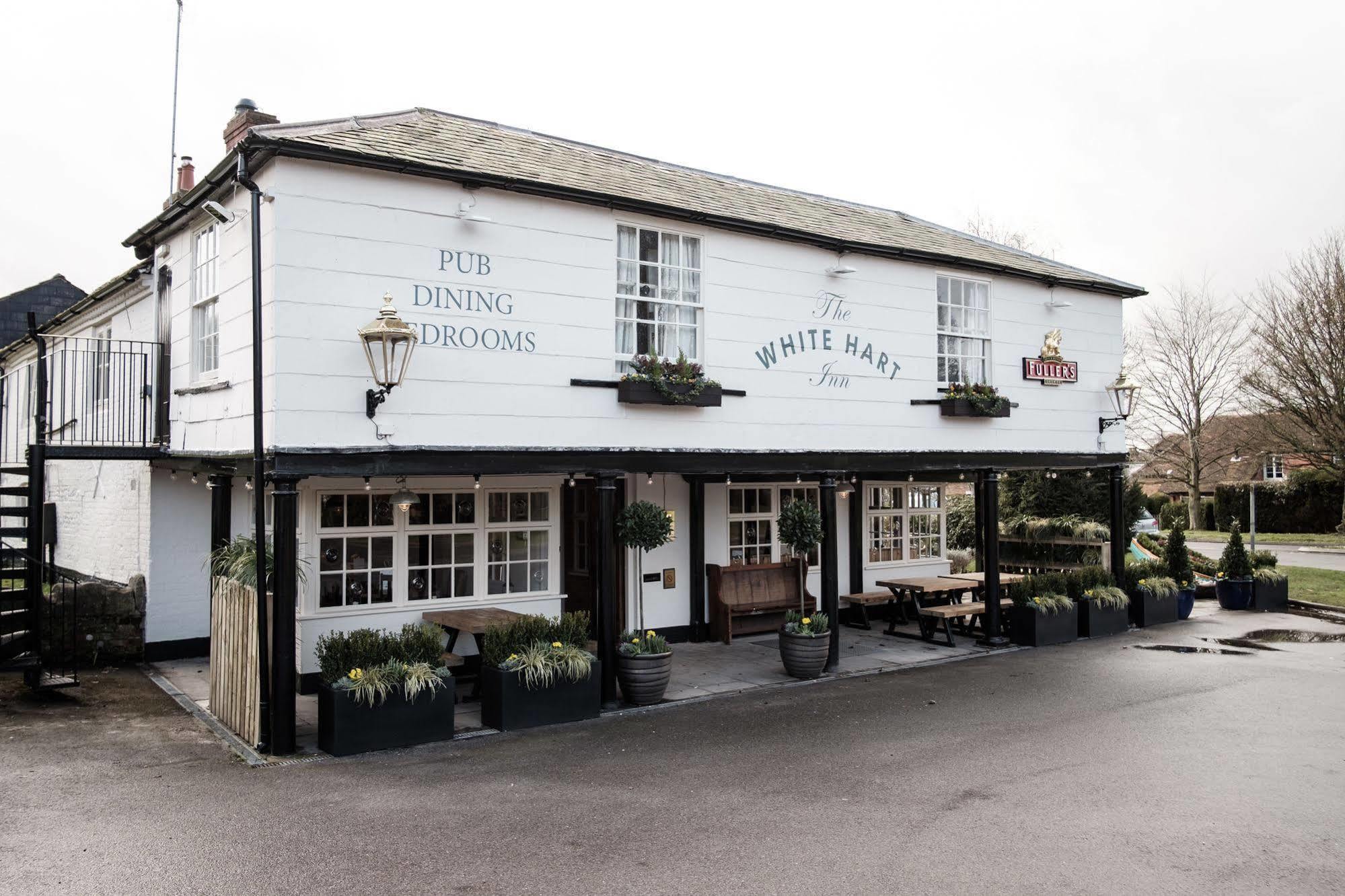 The White Hart Otel Stockbridge  Dış mekan fotoğraf