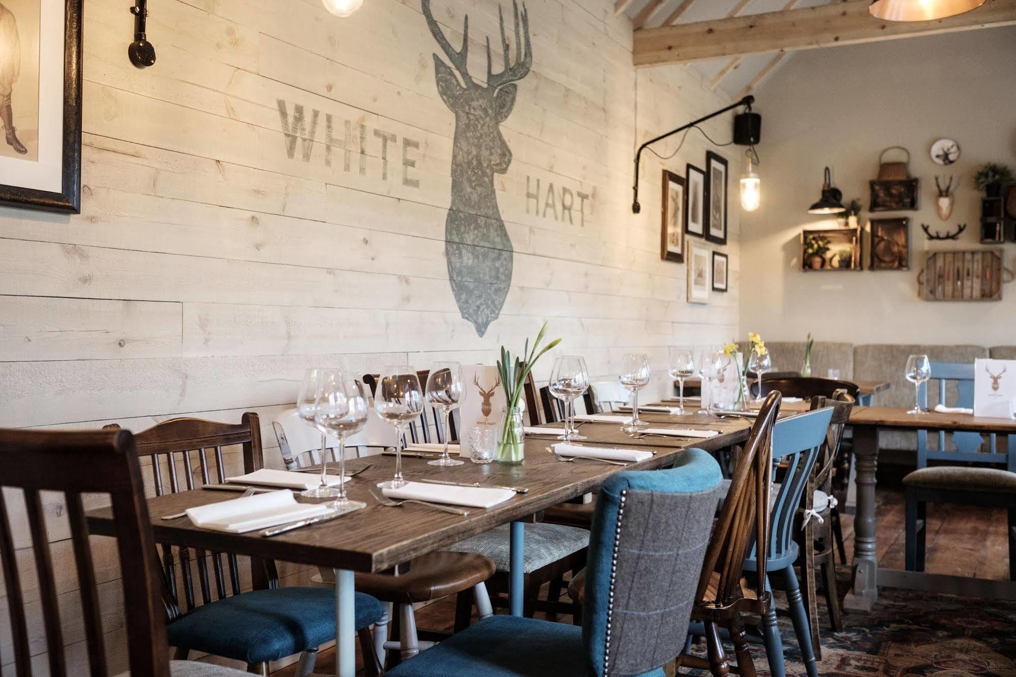The White Hart Otel Stockbridge  Dış mekan fotoğraf